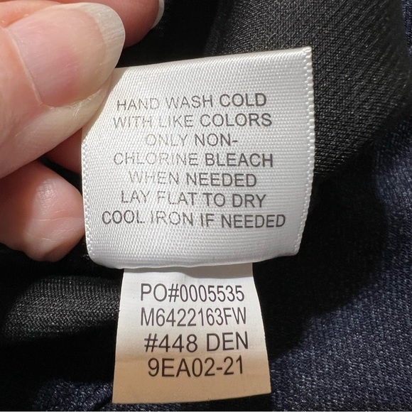 Fever (NWT)Denim Look Boot Cut Elastic waist pants Size XL - Picture 7 of 7